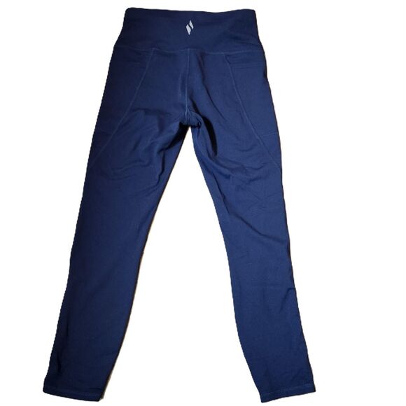 Skechers leggings navy blue capri length womens small - Picture 2 of 8